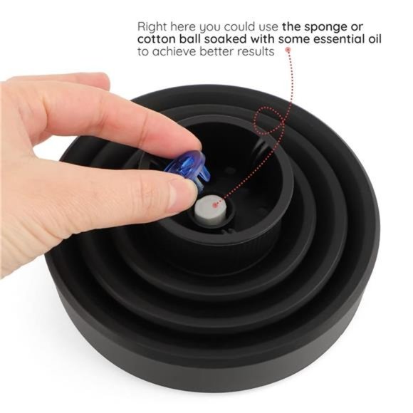 Travel Hair Dryer Diffuser, Segbeauty Collapsible Portable Hair Diffuser - Picture 6 of 7